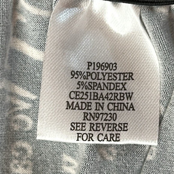 Almost Famous Black Floral Newsprint Long Sleeve Bodycon Dress size 1X - Picture 8 of 16